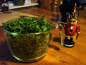 kale in cup