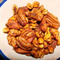 Roasted Chili Lime Nuts w/ Coconut Oil